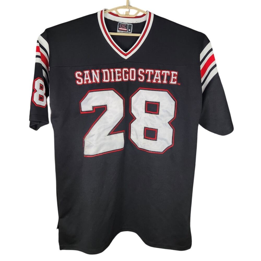 Vintage San Diego State Marshall Faulk Football Jersey Men's XL